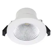 Eglo Lighting Roystar 9W LED COB Downlight Flat - Tri-Colour - White