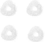 4 Pcs Replacement Sweeper Accessories Suitable Compatible for Narwal J1J2 Robot Vacuum Cleaner Accessories Mop Cloth