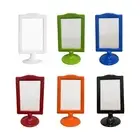 Double Sided Standing Picture Frame Easy to Use Wear Resistant 2 Sided Frame for