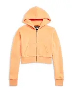 KatieJnyc Girls' Dylan Crop Zip Hoodie - Big Kid