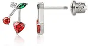 Limerencia Hypoallergenic G23 Implant Grade Titanium Screw Back Earrings Tragus 20G Helix F136 Piercing Post for Sensitive Ears Cartilage