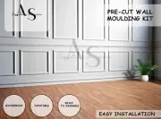 Wall Molding Package Ready To Assemble, Pre-Cut 4-Kit