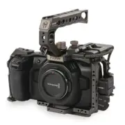 (Gray) TILTA TA-T01-B-G BMPCC 4K Cage Blackmagic Pocket Cinema Camera 4K Rig