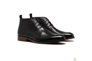 JULIUS MARLOW SPIKE Leather Boots Dress Work Formal Business Shoes Chukka