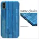 【Sara Garden】客製化 全包覆 硬殼 蘋果 iPhone6 iphone6s i6 i6s 手機殼 保護殼 海洋藍木紋