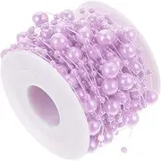 DOITOOL Delicate Pearl Bead String for DIY Decor Reusable Scene Pendant Accessory