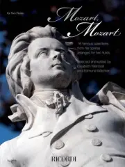 Mozart 16 Selections from Operas in Historic Arrangements for 2 Flutes 050499623