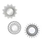 Silver Mirrors For Wall Decor, Wall Decors For Living Room, Small Round Mirror