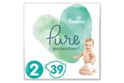 Pampers Pure Protection - Size 2 4kg-8kg. 39 Nappies. - Clearance