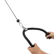 Pulley System Cable Attachment Pull Down Machine DIY Home Gym Workout Kit