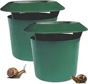 Slug Trap,Slug House Snail Catch Box Slug Snail Catcher | Snail Catch Box, Waterproof Sturdy Snail Trap for Orchards, Vegetable Plots, Gardens, Against Snails, Slugs