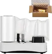 Portable Air Cushion Wrap Machine,Air Pillow Packaging Machine with Sealing Speed 7.2-7.8 ft/min,Suitable for Various Film Widths,for Inflatable Packaging