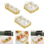 Dried Fruit Plate Appetizer Plate Multi Grids Versatilefood Storage Box Luxury