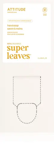 Attitude Super Leaves Lemon Liquid Hand Soap Refil 2000 ml