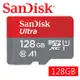 SanDisk 128GB 140MB/s Ultra microSDXC U1 A1 記憶卡