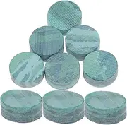 CORHAD 10pcs Dark Green Abalone Inlay Dots for Guitar Mandolin Ukulele Banjo Durable Shell Fingerboard Decoration Inlay Material