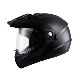 【SOL Helmets】SM-6P複合可掀式安全帽 (素色_素消光黑) ｜ SOL安全帽官方商城