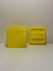 Nintendo 3DS DS Game Cartridge Case Mario Bros Question Mark Box - 3D Printed