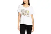 Kings Of Leon Womens/Ladies Flowers Cotton T-Shirt (White) - UTRO7730