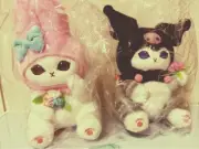 mofusand x Sanrio Characters Plush doll Kuromi
