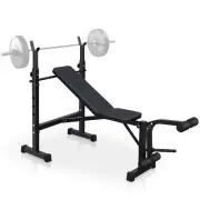 Olympic Weight Bench, Bench Press Set with Squat Rack and Bench for Home Gym Ful