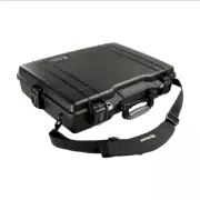 Pelican 1495 Hard Case Laptop Computer Watertight Foam Insert Black Gun New