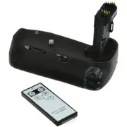 Jupio Battery Grip Holder w/ Remote & AA Cylinder For Canon EOS 6D Camera
