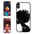 black girl afro gifs Anti scratch Cover For iPhone XS 11 12 13 14 15 16 Pro Max