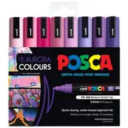 Posca PC-5M Paint Marker Aurora 8 Pack