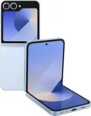 [Samsung] Galaxy Z Flip 6 5G (256GB, 12GB) 6.7" Folding AMOLED, 50MP 4K Camera, Snapdragon 8 (International Model Fully Unlocked for Verizon, T-Mobile, Global) F741W (Blue)