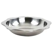 Stainless Steel Plate Octagonal Cranberry Sauce Serving Dish Tray Drink