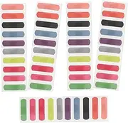 Toddmomy 50pcs Colorful Durable Compression Bandage Elastic Cooling Bandage Football Sports Braces Hand Bandage Wrap Boxing Bandages Wrist Bandage Supportive Bandages Elastic Cloth