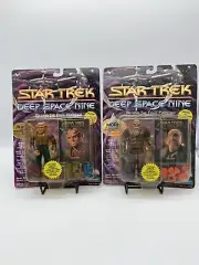 Star Trek Deep Space Nine Morn & QUARK Action Figures Playmates 1993