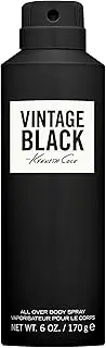 Kenneth Cole Vintage Black All Over Body Spray for Men 200 ml