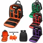 Camera Backpack Shoulder Bag Waterproof Case For Nikon Canon Sony DSLR Digital
