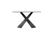 Raimon Furniture Martina Modern Rectangular Hallway Console Hall Table Ceramic - Vermont