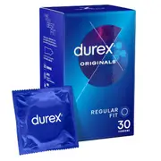 Durex Original Regular Fit Condoms 30 pack