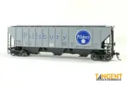 TANGENT HO PS-2 4427 'High Side' Covered Hopper TLDX 'Delivery Pillsbury 3-1967'
