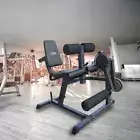 LEG EXTENSION LEG CURL COMBO MACHINE ADJUSTABLE BENCH WEIGHT PRESS HOME GYM