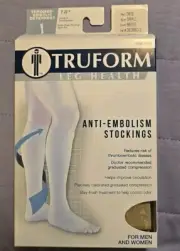 Truform 0808 Compression Anti-Embolism Open Toe Below Knee Unisex 18 mmHg Small