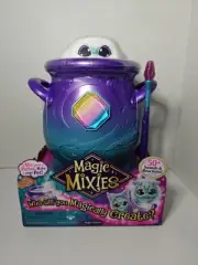 Magic Mixies Magical Misting Cauldron Interactive Blue Plush Toy Moose Toys