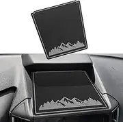 SENSHINE Dash Dashboard Cover Mat for Subaru Forester Accessories 2019-2023 2024 Subaru Crosstrek Impreza 2018-2023 Interior Dash Pad Anti Dust Insert Premium Custom Custom (Gray Trim)(with Pattern)