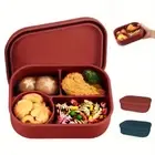 BPA-free Microwave Safe Lunch Box 4 Compartments Food Storage Container School