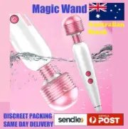 Vibrating Dildo Magic Wand Vibrator Massager Clit Stimulator AV Adult Sex Toy