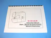 Singer Start 1304 Sewing Machine Instruction Manual - Printed