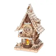 ROKR Cuckoo Clock Mechanical 3D Wooden Puzzle-Wood