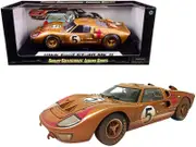1:18 1966 DIRTY SHELBY FORD GT40 MKII Gold-- Gold #5 -- SHELBY COLLECTIBLES