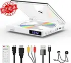 Mini DVD Player for TV HDMI RCA USB Compact HD All Region Free Disc Support