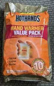 NEW HotHands Hand Warmer Value Pack 10 count/ Expires 8/27