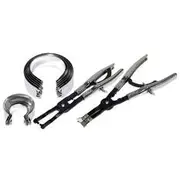 BikeService Piston Ring Compressor Set - 35mm-111mm, 1 3/8-4 3/8 Inch - BS3032